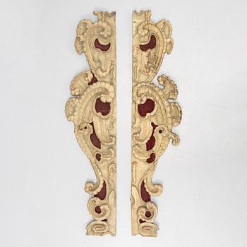 Two Baroque panels, 17th/18th Century.