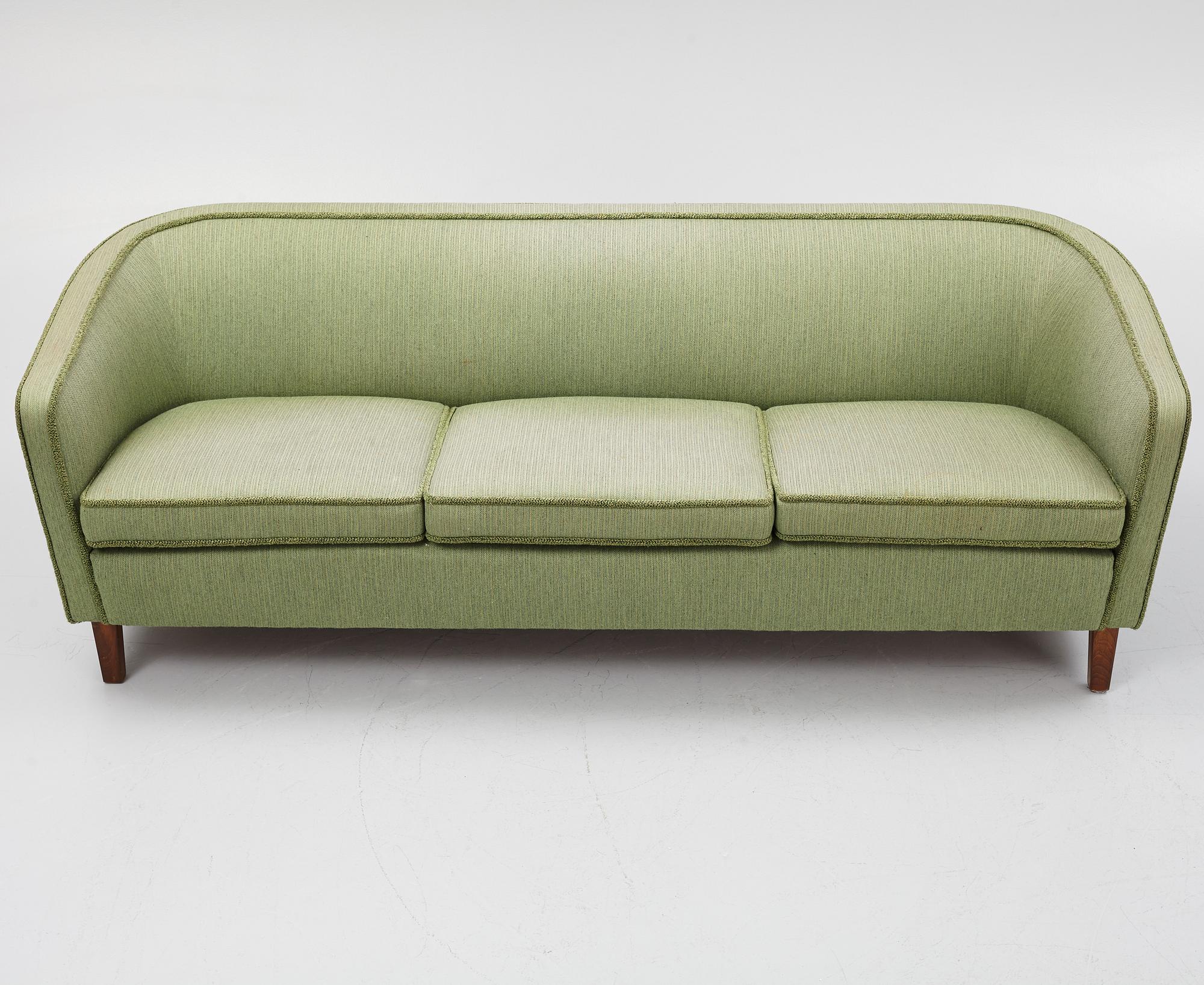 Sofa, mid-20th century.