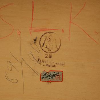 STOLAR, 6 st, Sven Markelius, Svenska Möbelfabrikerna i Bodafors, 1900-tal.