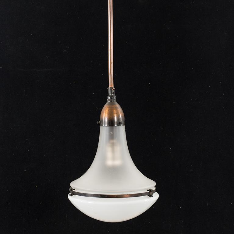 A PETER BEHRENS "LUZETTE" CEILING LAMP, AEG first half of 20th century.