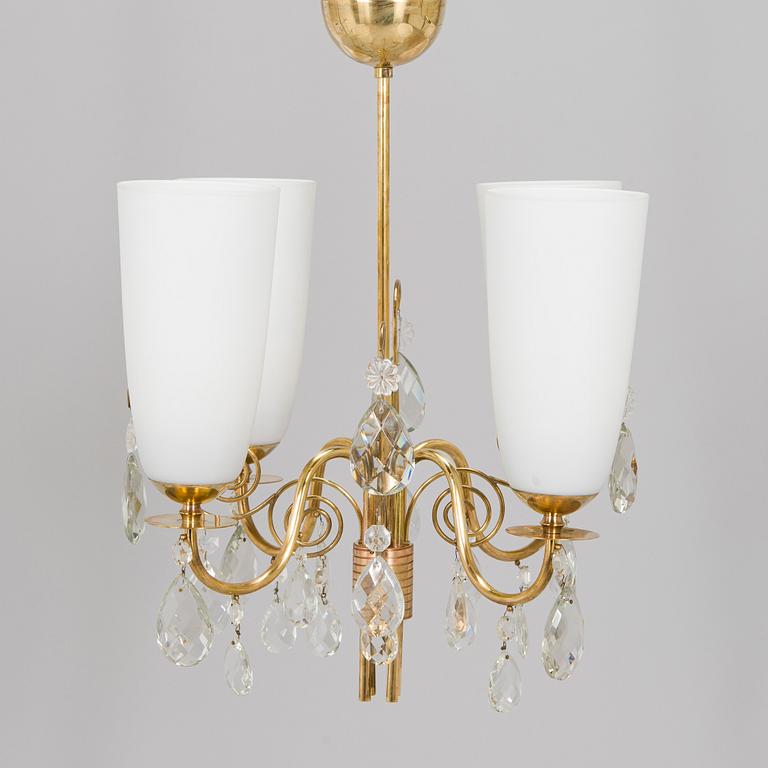 Paavo Tynell, a '51172' mid-20th century ceiling light for Idman.