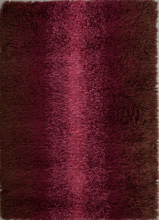 MATTA, maskintillverkad rya. "Mörrum", Svängsta Mattväveri AB. Ca 195 x 135 cm.