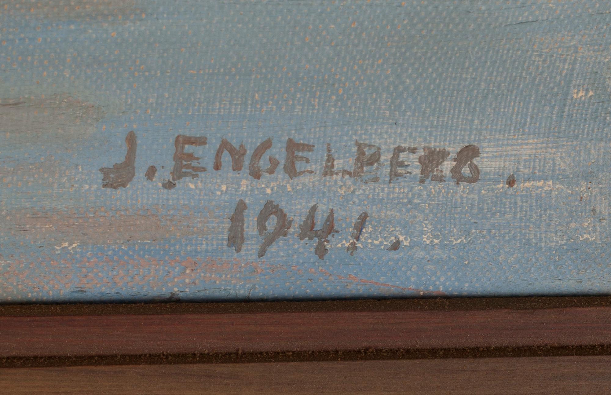JOHN ENGELBERG, olja på duk, signerad och daterad 1941.