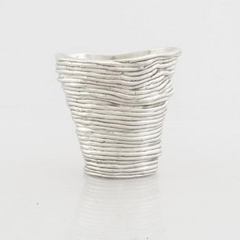 Annika Jarring, a pewter vase, Firma Svenskt Tenn, 2005.