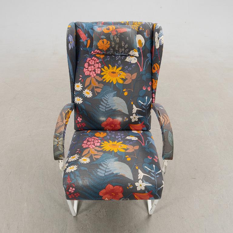 Fåtölj, "Öronlappsfåtölj modell Ö", Grythyttan, 1930-tal.