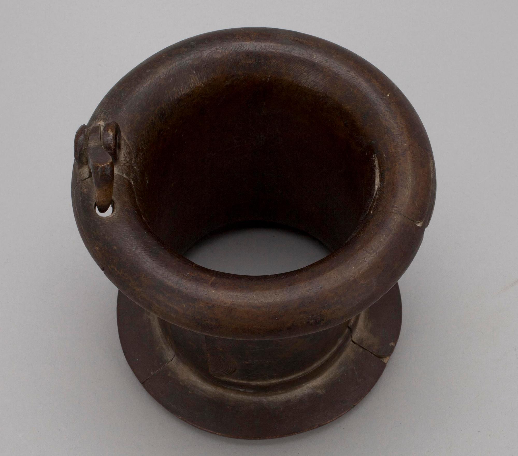 ARMRING, mässing, arkaiserande, Afrika, sannolikt 1800-talets slut.