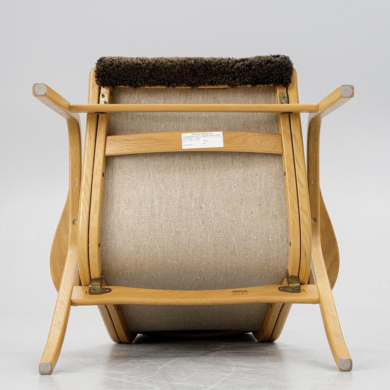 Yngve Ekström, a 'Lamino' armchair,  Swedese, 21st century.