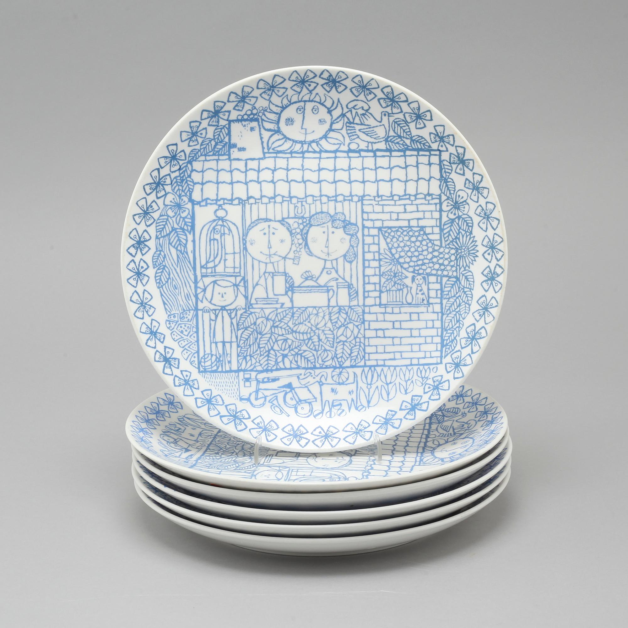 Stig Lindberg BORO プレート Stig Lindberg 