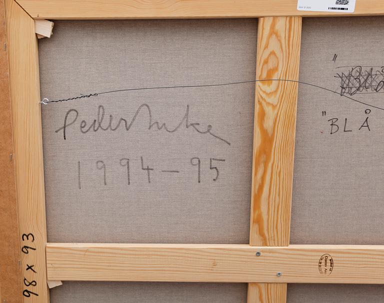 PEDER DUKE, olja på duk, signerad och daterad 1994-95 a tergo.