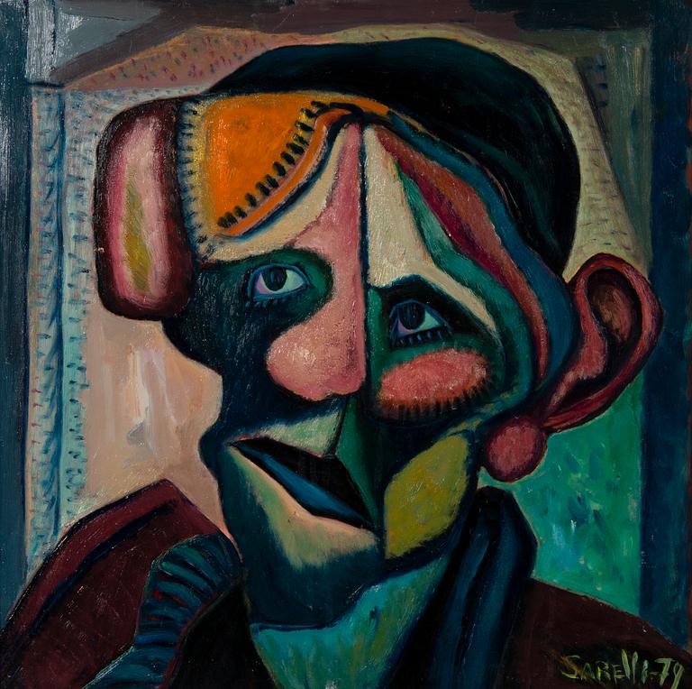 PAAVO SARELLI, oil on board, signed and dated -79.