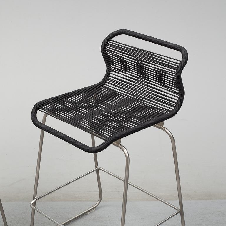 A pair of 'Tivoli' chairs by Verner Panton.