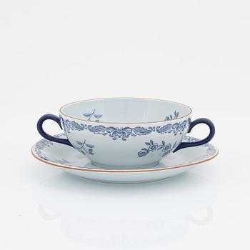 A 177-piece 'Ostindia' porcelain dinner service, Rörstrand, second half of the 20th Century-21st Century.