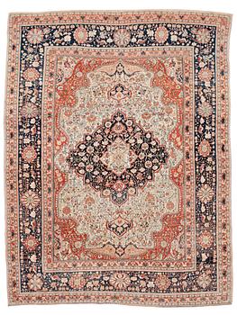 1217. SEMI-ANTIQUE KASHAN so called MOTACHEM. 313 x 235 cm.