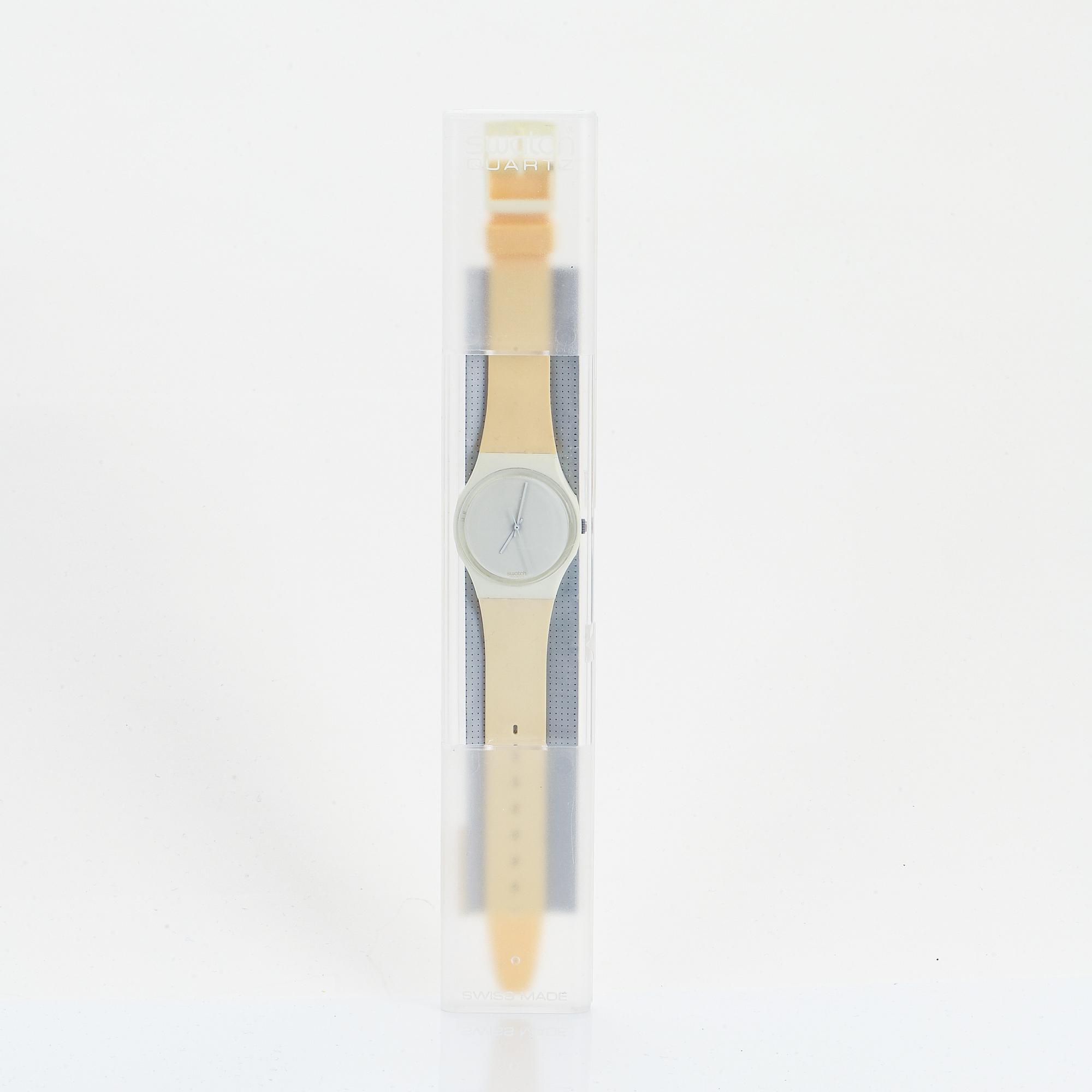Swatch, White Out, armbandsur, 34 mm.