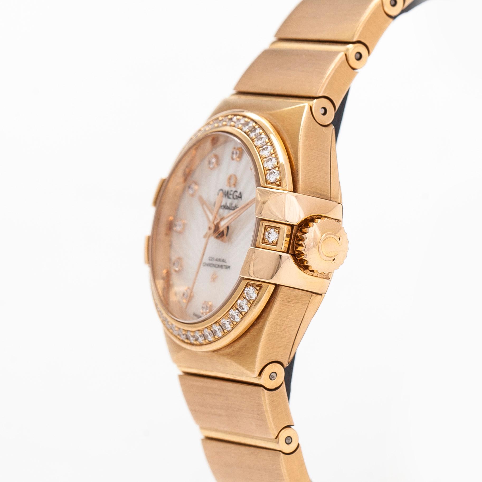 Omega, Constellation, rannekello, 28 mm.