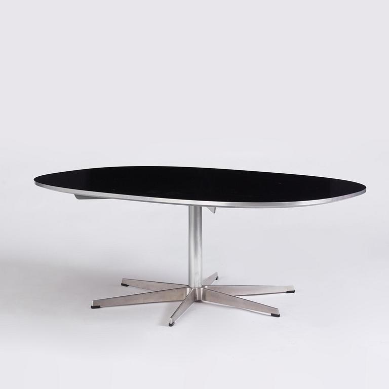 Bruno Mathsson & Piet Hein, soffbord, "Superellips", Fritz Hansen, Danmark,