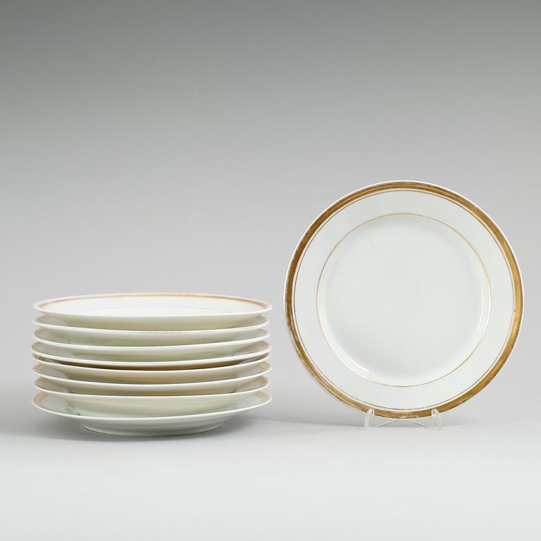 ASSIETTER, 20 st, 1800-talets första hälft.