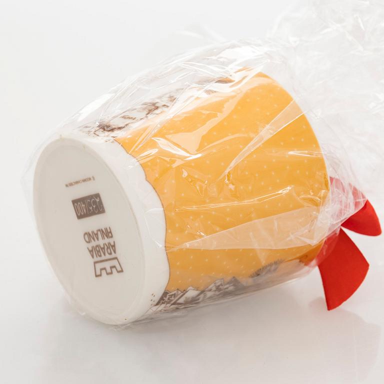 Moomin-mug, porcelain, 'Fazer Café', Moomin Characters, Arabia 2004, numbered 235/400.