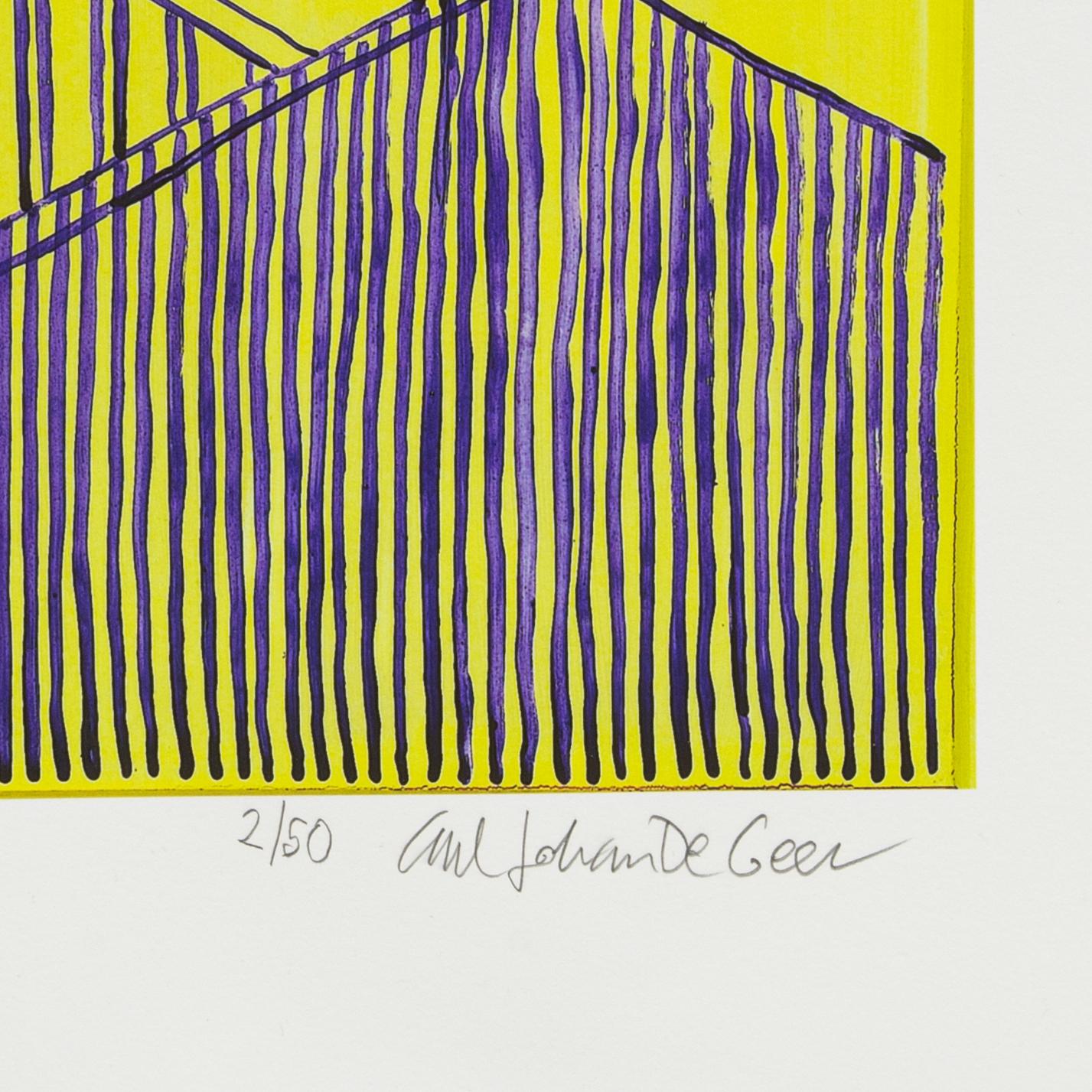 Carl Johan De Geer, pigmentprint, signed 2/50.