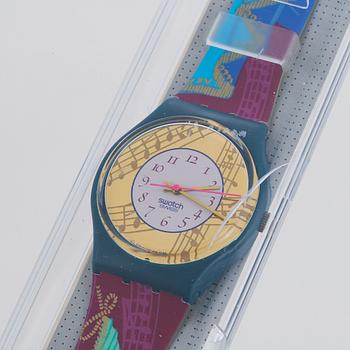 Swatch, Palco, wristwatch, 34 mm.