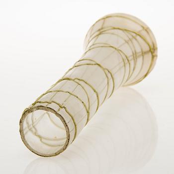 MALJAKKO, lasia, jugend, Loetz-tyylinen, 1900-luvun alku.