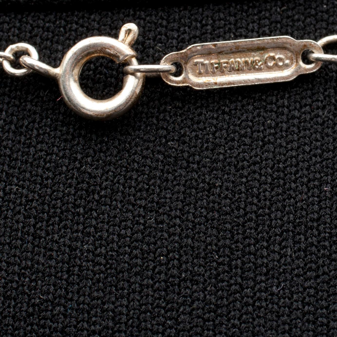 HÄNGE, Tiffany, silver, vikt 3,9 g.