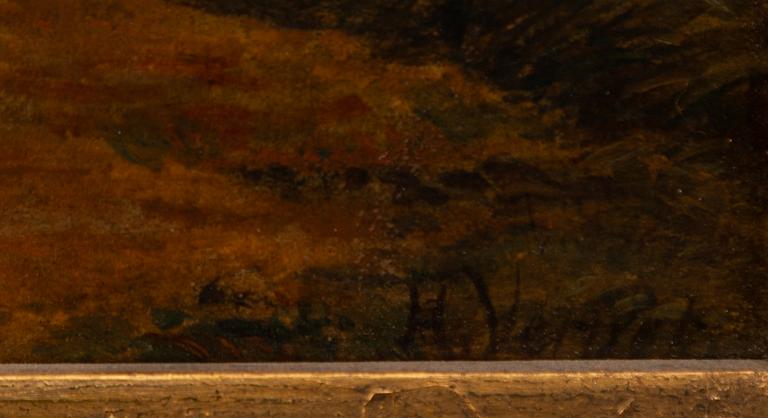 Okänd konstnär, 1800-tal, Vägskäl.