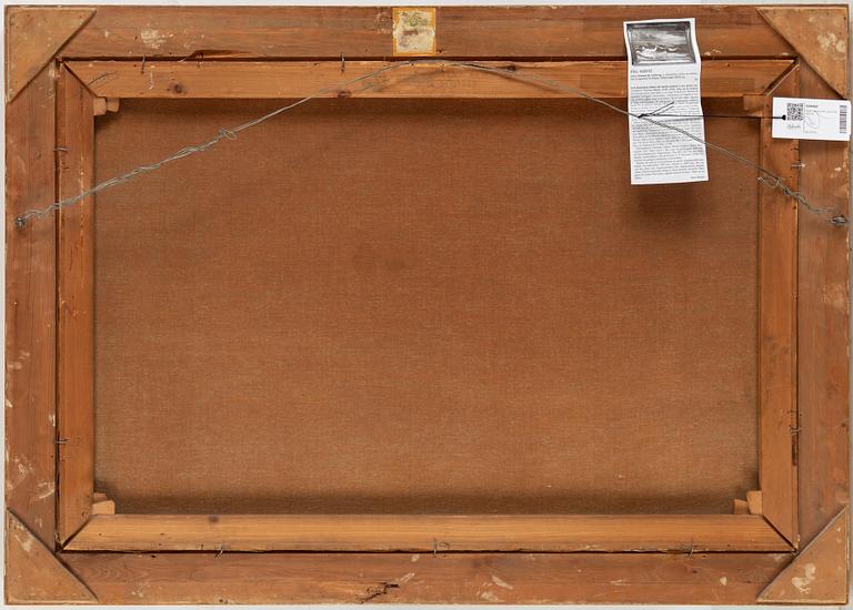 CHRISTIAN BLACHE, olja på duk, signerad.