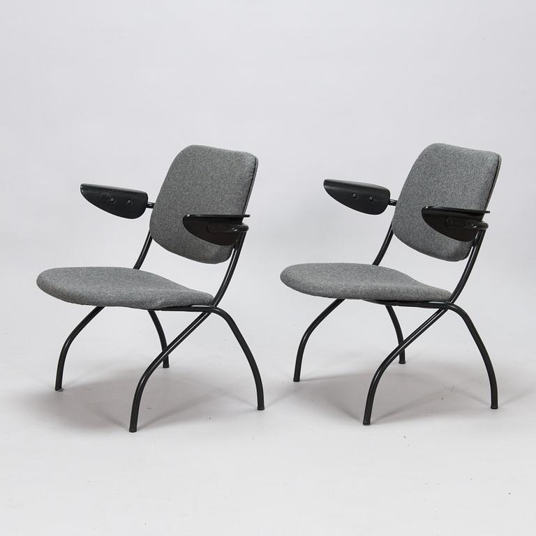 Ilmari Tapiovaara, a pair of mid-20th century 'Nana' armchairs for Merivaara.