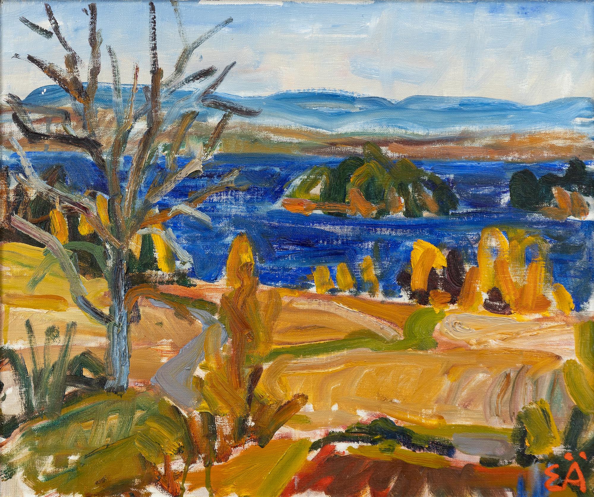 Erling Ärlingsson, View over Fryken.