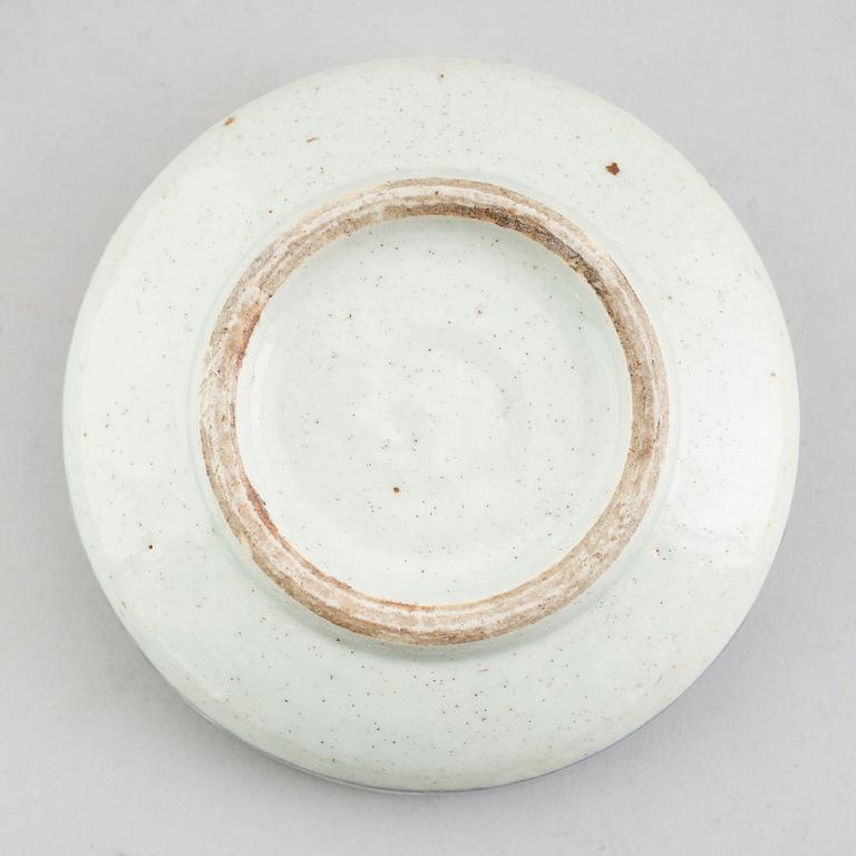 FAT SAMT LOCKDOSA, porslin, Kina, 1900-/2000-tal.