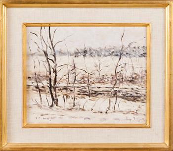 HELGE DAHLMAN, oil on panel, signed and dated -78.