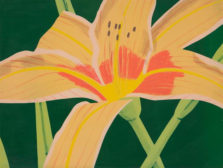 Alex Katz, "Day Lily I".