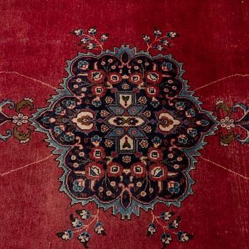 Tabriz rug, old, approximately 334x236 cm.