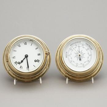 SKEPPSKLOCKA OCH BAROMETER, 1900-talets andra hälft.