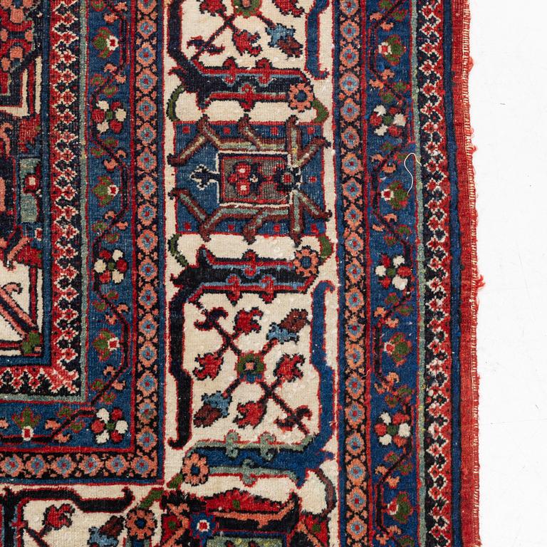 A carpet, possibly Bakhtiari, ca 309 x 230 cm.