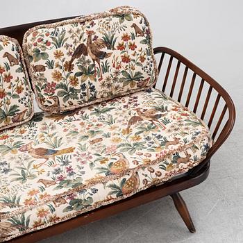 Lucian ERcolani, a daybed and an armchair, different models, Ercol, England, 1960's/70's.