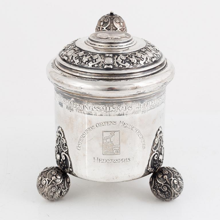 A Swedish Silver Tankard, mark of Guldsmeds Ab I Stockholm Försäljn, Stockholm 1920.