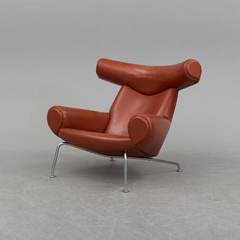 A HANS J WEGNER "Ox Chair", Eric Jorgensen, Danmark.