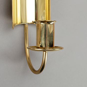 VÄGGLAMPETTER, ett par, "Reflex", Pierre Forsell, Skultuna.