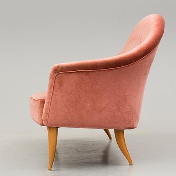 SOFFA, "Paradiset" ur Triva-serien. Kerstin Hörlin Holmqvist, Nordiska Kompaniet NK, Nyköping. 1960-tal.