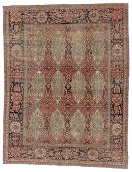 395. A Kashan 'Mohtasham' rug, Central Persia (Iran), c. 288 x 222 cm.