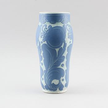 VAS, flintgods, Josef Ekberg, Gustavsberg 1918.