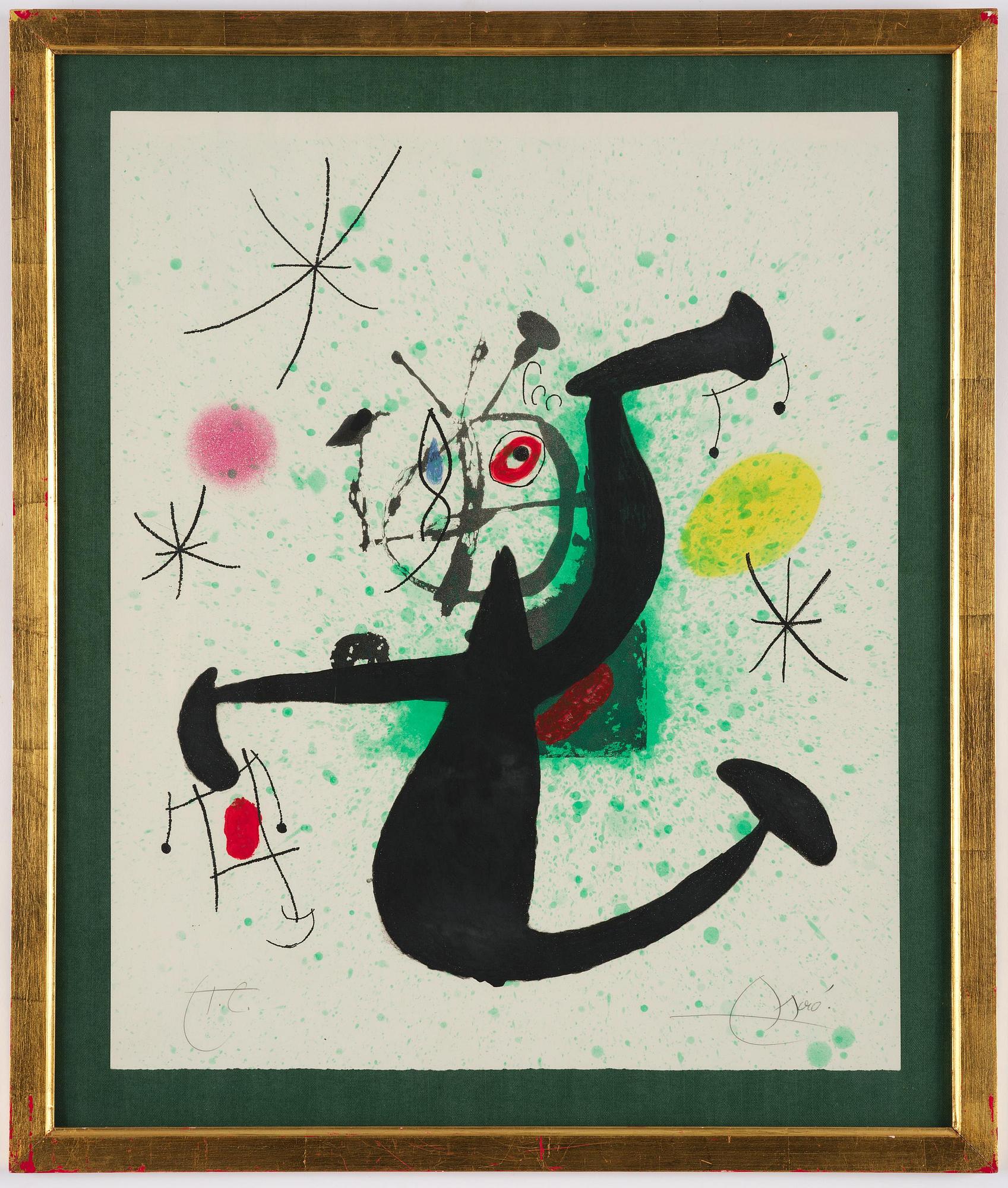 Joan Miró, ”La demoiselle à Bascule”.