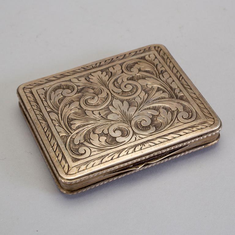 PARTI SILVER, bland annat GAB, Stockholm, 1965. Vikt ca 506 g.