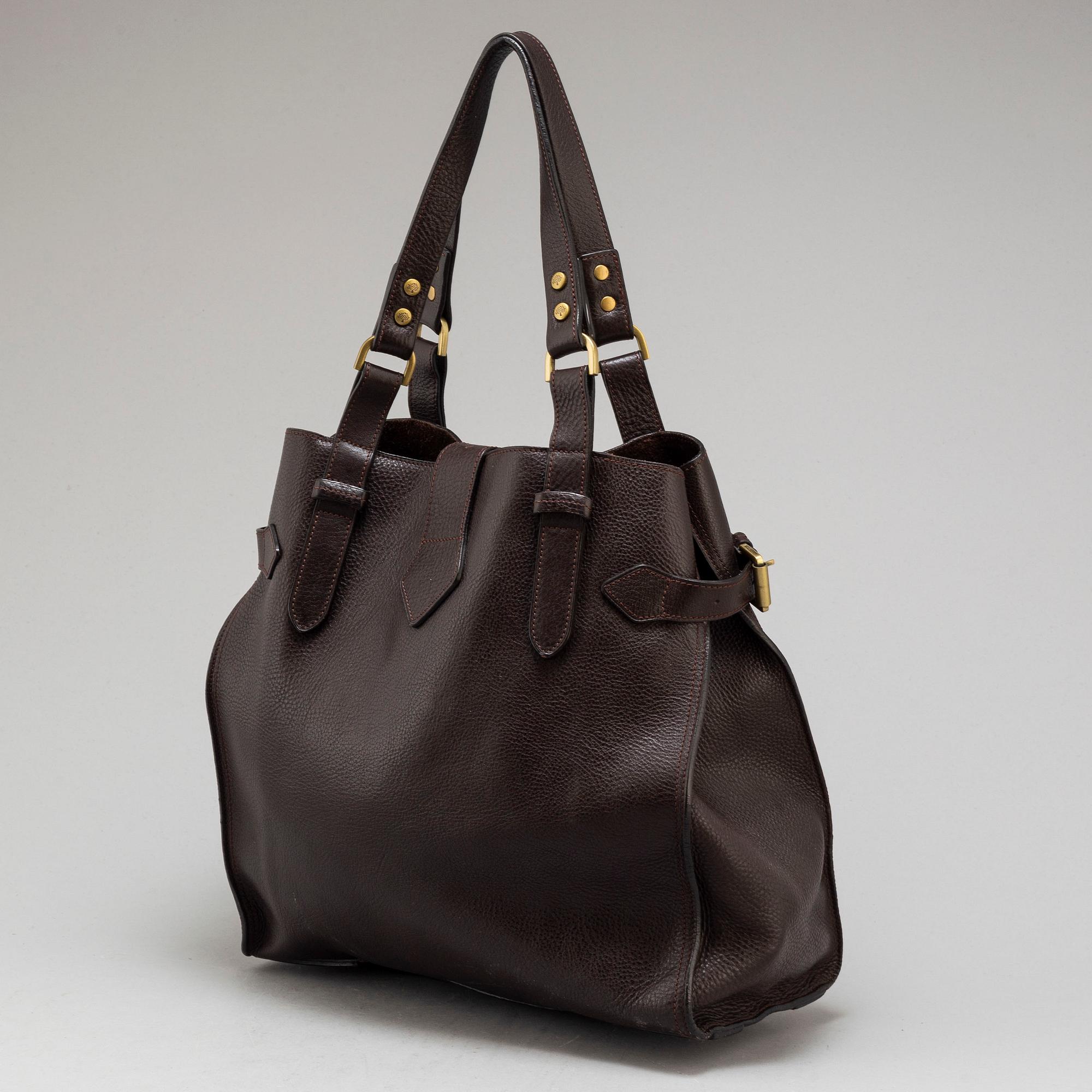 MULBERRY a leather Elgin tote bag. Bukowskis
