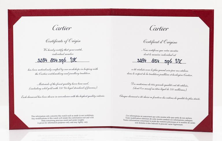 Cartier, Ballon Bleu de Cartier, armbandsur, 36 mm.