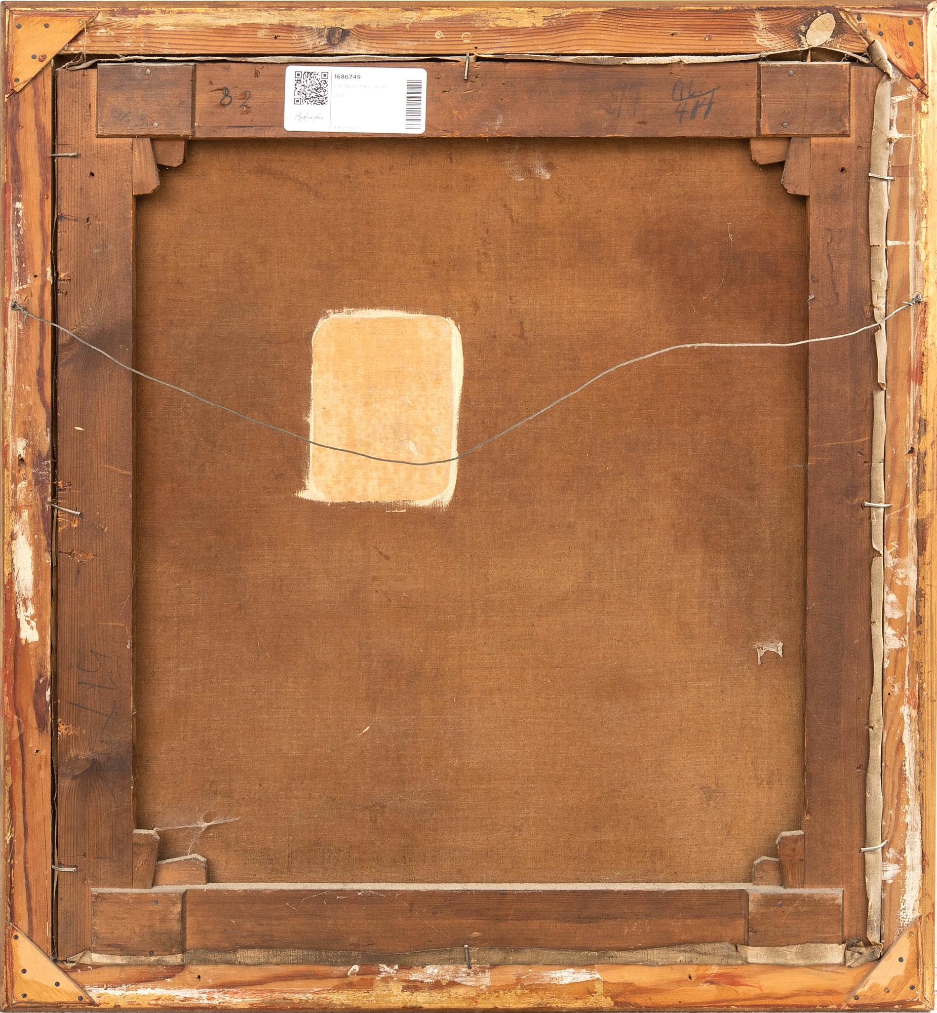 Otto Bache, Military on horseback.