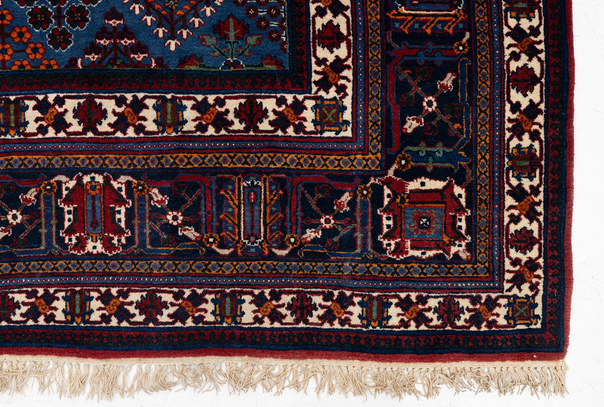An Antique Joshagan carpet, central Persia, c. 340 x 240 cm.