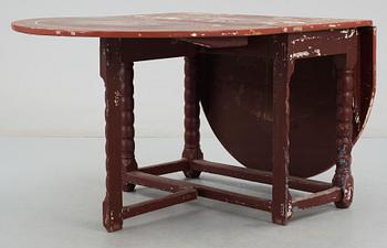 SLAGBORD, allmoge, 1800-tal.